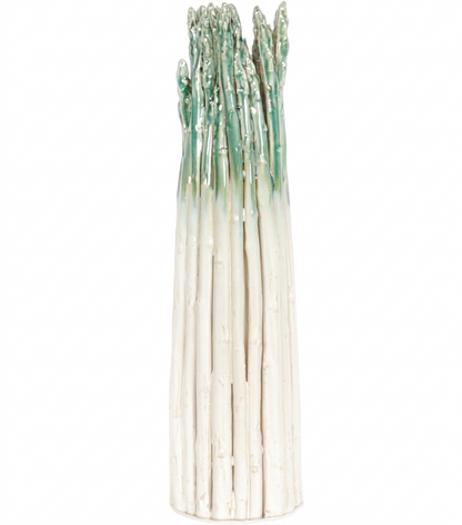 "Vaso con gli Asparagi" in ceramica