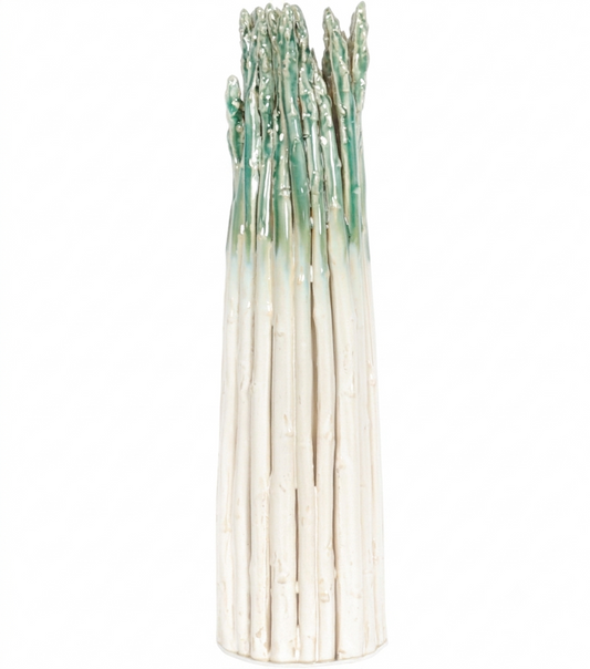 "Vaso con gli Asparagi" in ceramica
