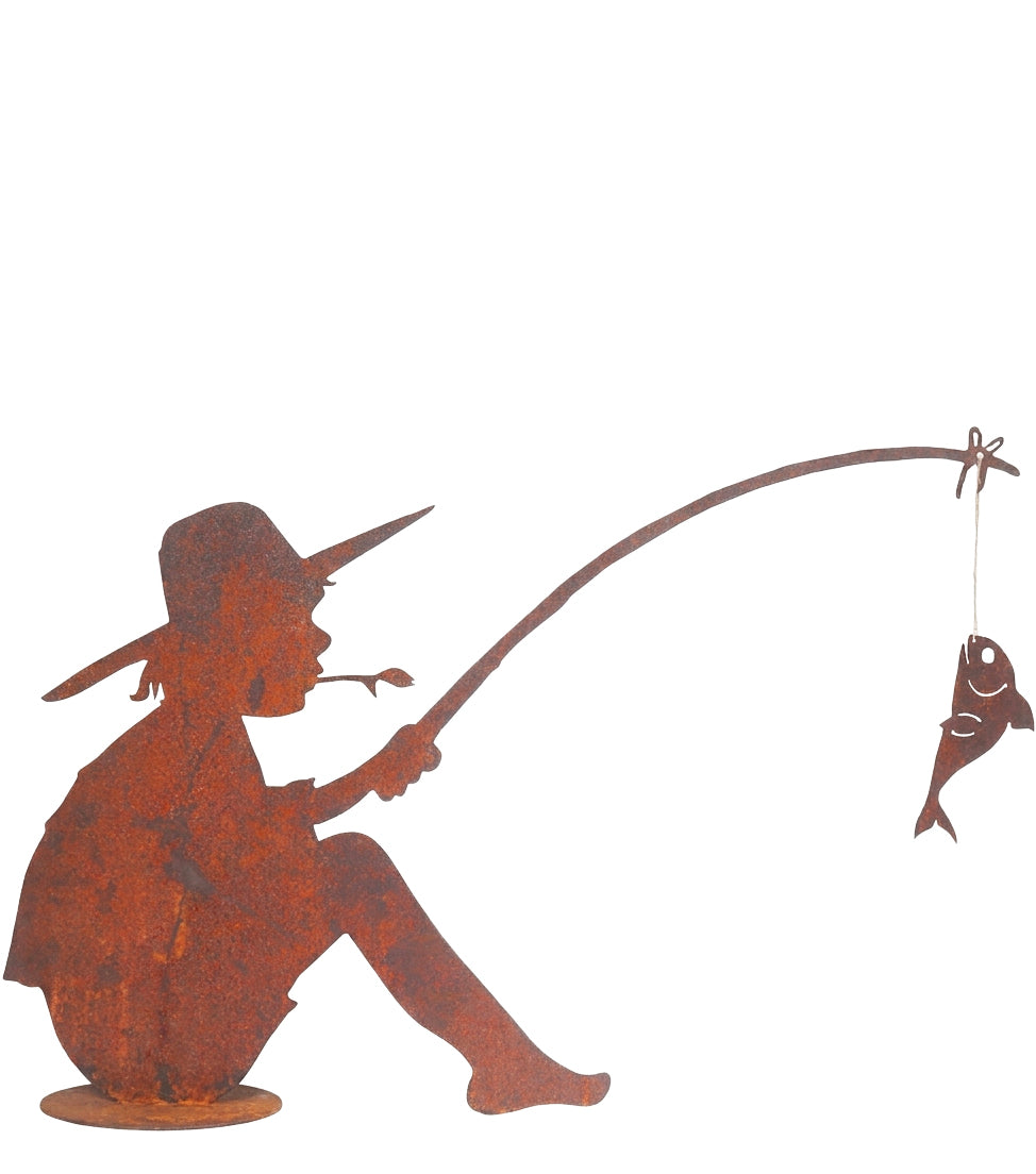 Pescatore in corten