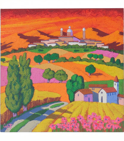 Quadro iCALISTIni "Il Tramonto"