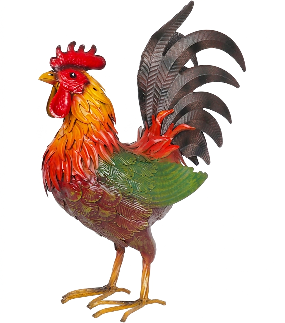 Gallo in metallo