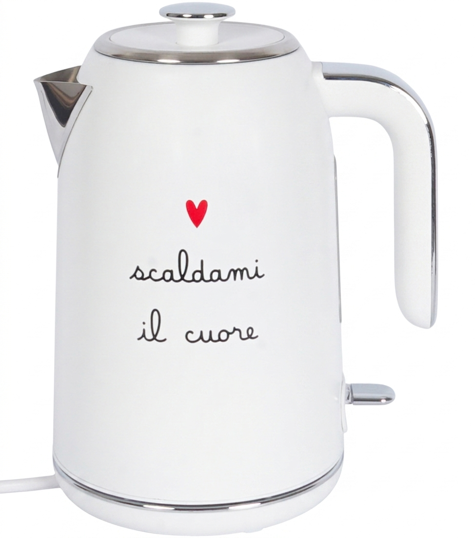 Bollitore "scaldami il cuore" in metallo