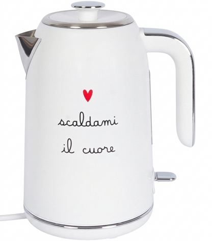Bollitore "scaldami il cuore" in metallo