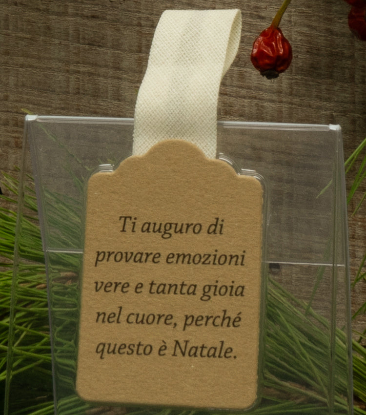 Gufetto Porta-Fortuna "questo è Natale"