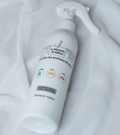 Profumatore per Tessuti all'estratto "Bianco Puro" da 250 ml