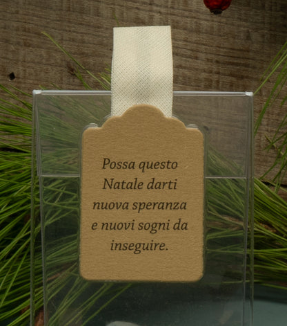 Gufetto Porta-Fortuna "Possa questo Natale"