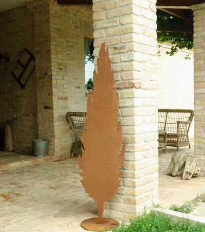 Cipresso in corten