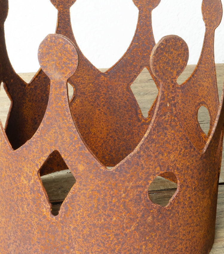 Corona in corten grande