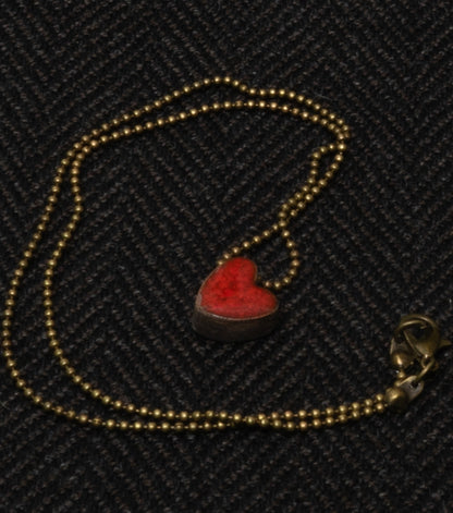 Collana con un Cuore in ceramica piccolo