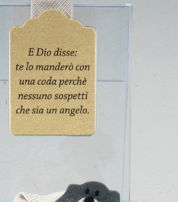 Gufetto Porta-Fortuna "E Dio disse:"