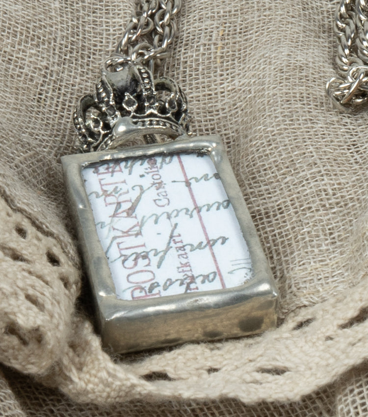 Collana Tiffany con orologio e Corona