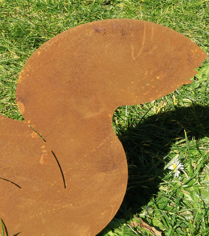 Scoiattolo in corten