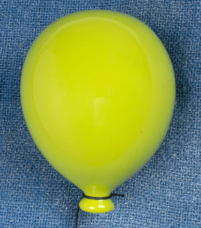 Palloncino verde chiaro grande in ceramica